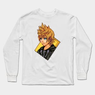 Organization XIII Roxas Pixel Art Long Sleeve T-Shirt